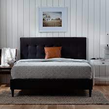 Dumee metal bed frame full size platform with vintage headboard and footboard sturdy premium steel slat support,textured black. Andover Mills Peters Tufted Upholstered Low Profile Platform Bed Reviews Wayfair