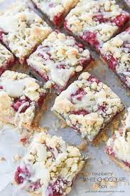 Raspberry White Chocolate Bars Recipe Oatmeal Bars Recipes Healthy Fruit Desserts Strawberry Oatmeal Bars