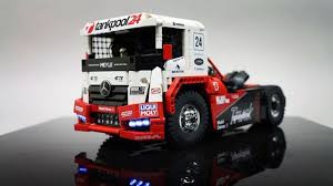 Mercedes Benz Tankpool Racing Truck By Lego Legend Sariel Lego Lego Camion Jouet