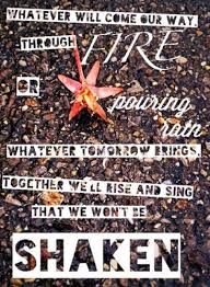 We Won T Be Shaken Building 429 I Love This Song So Much Christian Song Lyrics Christian Lyrics Inspirational Songs