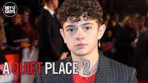 John krasinski, emily blunt, millicent simmonds, noah jupe, cade woodward, leon russom, john krasinski: Noah Jupe On Returning For A Quiet Place 2 Youtube