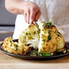 Easy Whole Roasted Cauliflower Healthy Recipes Whole Roasted Cauliflower Roasted Cauliflower Easy Cauliflower Recipes