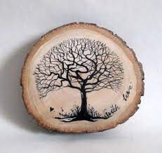 45 Trendy Ideas Painting Wood Slices Wall Art Wood Slice Art Wood Slices Wood Wall Art
