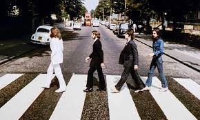 Abbey road is the eleventh studio album by the english rock band the beatles, released on 26 september 1969 by apple records.named after the location of emi studios in london, the cover features the group walking across the street's zebra crossing, an image that became one of the most famous and imitated in popular music. Beatles Unused Abbey Road Photographs To Be Auctioned The Beatles The Guardian