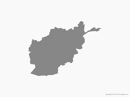 Afganistan jest krajem śródlądowym w azji środkowej i azji południowej. Vector Maps Of Afghanistan Free Vector Maps