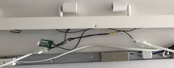 Cable management for glass desks is tricky for obvious reasons. Pyssel Ikea Bave Dimmer Hack Ii