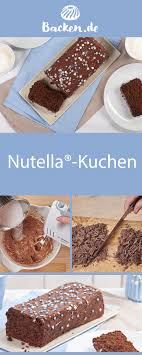 Nutella Kuchen Nutellakuchen In 2020 Nutella Kuchen Nutella Kuchen Rezept Nutella