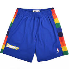 Mitchell And Ness Nba Swingman Shorts Denver Nuggets Royal Blue Bei Kickz Com