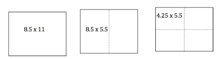 Folding 8.5 x 11 paper. Exponential Functions Paper Folding Activity Builder By Desmos