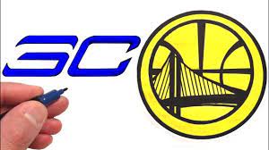 Stephen curry è un giocatore di basket americano professionista famoso per la precisione del tiro. How To Draw The Steph Curry And Warriors Logos Youtube