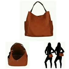 Wilson Leather 2 N 1 Brown Faux Leather Hobo Bag Leather Hobo Wilsons Leather Wilsons Leather Bag