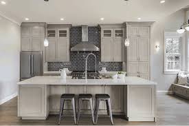 Images of light grey kitchen cabinets. The Power Of Grey Kitchens Cabinets