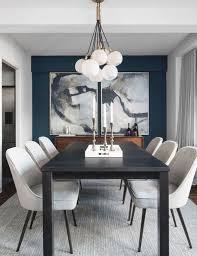 That means that the dining table has an important symbolic quality that makes it a dramatic and important piece in any dining room. 10 Awesome Dining Room Ideas To Make Each And Every Meal Enjoyable Diningroom Diningroo Dining Room Interiors Black And White Dining Room Luxury Dining Room