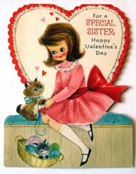 20 funny valentine's day cards that perfectly sum. Vintage Valentine S Day Cards Sister Kitty Vintage Valentine Cards Vintage Valentines Happy Valentines Day