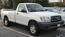 The grille was updated in 2002 (for the 2003 model year), along with a new stepside bed available on access cab models. Toyota Tundra Wikipedia