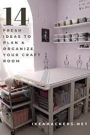 This past weekend my family and i went to ikea and i was blown away by how many amazing items they had that could be used for craft fairs. 14 Fresh Ideas To Plan And Organize Your Craft Room Ikea Hackers Ikea Craft Room Craft Room Room Diy