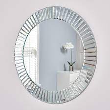 Here you can shop round mirrors from scandinavian brands and designers. Round Bevelled All Glass Mirror
