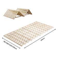 Modern Foldable Japanese Style Solid Wood Bed Support Slats For Tatami Bedroom Furniture Single Queen King Folding Bed Frame Aliexpress