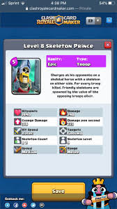 Unlock skeleton dragons and battle in the prince's dream arena in season 12 of clash royale. New Card Idea Skeleton Prince I Think This Is The Best Card Idea I Ve Made In A While So Discussion And Criticism Is Very Welcome It Would Ride A Horse And Charge