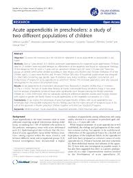A surgeon usually performs an appendectomy to remove the. Pdf Acute Appendicitis In Preschoolers A Study Of Two Different Populations Of Children