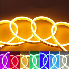 Comes with 0 documentation, no paper, no instructions, no. Flex Silicone Neon Led Strip Light Dc12v Waterproof Super Bright Led Flexible Neon Light Soft Lighting Advertising Decoration 5m Led Strips Aliexpress