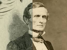 Two wartime photos of Confederate President Jefferson Davis