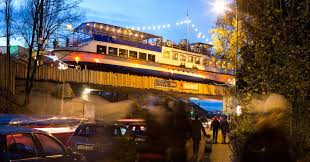 Is Munich Getting Cool Look For The Boat On The Bridge How To Look Better Night Life Munich