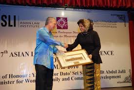 Tan sri shahrizat binti abdul jalil born 15 august 1953 is a malaysian politician who served in the cabinet of malaysia as minister of women family and com. Welcome To Asian Law Institute
