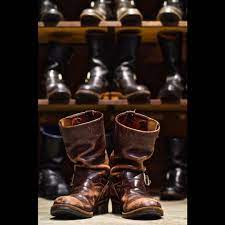 maintenance day wesco boots 本日 wesco大阪ショールームではブーツメンテナンスのワークショップを実施します 日頃から履き込まれたウエスコブーツをスタッフが革の状態を確認しながら お客様と一緒にケアを行います 表革 裏革 仕様を問わずそれぞれのブー