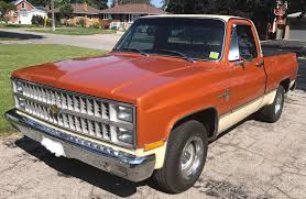 Image result for Orange 1981 Truck