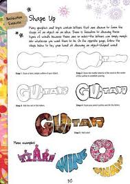 Art Prompt Draw Letters In Their Shape From The Book Creative Illustration And Beyond Art Lessons Middle School Graphic Design Lessons Art Handouts