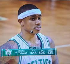 Bruh! Isaiah Thomas was putting up Michael Jordan-type numbers at 5'9"