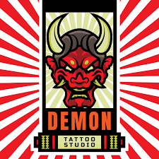 Japanese demon mask tattoo quotes. Japanese Demon Mask Tattoo Studio Logo Download Free Vectors Clipart Graphics Vector Art