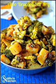 Aloo Broccoli Stir Fry Aloo Broccoli Curry Broccoli Curry Broccoli Indian Recipes Broccoli Stir Fry