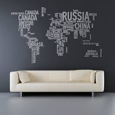 Her duvar kağıdı panelinin arkasındaki yapıştırıcıyı fırçalayın ve siparişi işaretleyin. I Would Absolutely Do This Especially In An Office World Map Wall Decal World Map Wall Map Wall Decal