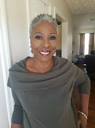 You love wearing short hair, but you want to change your look. This Is The Style I Want Short Natural Hair Styles Natural Gray Hair Gray Hair Beauty