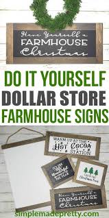 Diy Dollar Store Farmhouse Signs Diy Dollar Store Crafts Farmhouse Signs Diy Dollar Store Diy Decorations