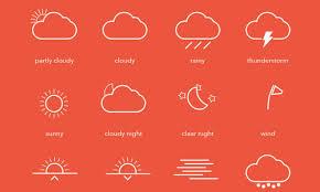 The weather channel app combined had over 50 million monthly active users worldwide each month from january through december 2019, over 2m total 5 star ratings and was downloaded 155 million times. 30 Sets Of Free Weather Icons Naldz Graphics