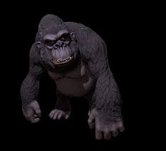 King Kong Monsters 3d Model Characters 3d Model Character Lion Sculpture King Kong