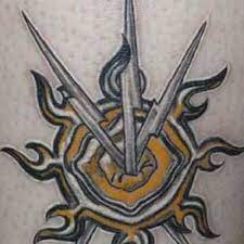 My Acheron Symbol Tattoo Book Inspired Tattoos Symbol Tattoos Fan Tattoo