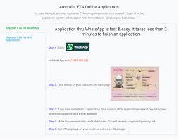 Welcome to the website of the australian visa application centre in malaysia. Australia Eta Visa With Whatsapp Australia Eta Malaysia