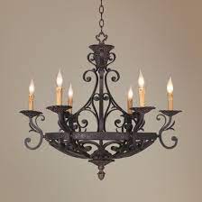 Kathy Ireland 32 1 2 Wide La Romantica Chandelier 23280 Lamps Plus Iron Chandeliers Pendant Lighting Dining Room Rustic Chandelier