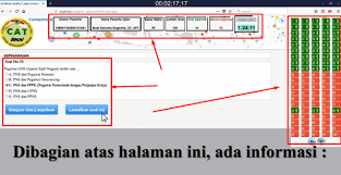 Cara Menggunakan Aplikasi Computer Assisted Test Cat Bkn Di 2020 Aplikasi Huruf