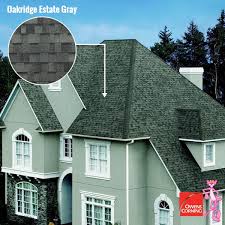 Cambridge dual grey roofing shingles. Oakridge Estate Gray Friends Roofing Inc