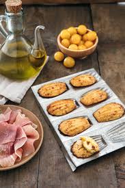 Mini Madeleines Au Jambon Cru Aoste Cœur Coulant Comte Recettes De Cuisine Recette Recette Diner Leger