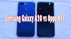 Samsung Galaxy A20 Vs Oppo A5s Youtube