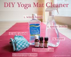 Pour the mixture over the yoga mat, until it is soaked. How To Make A Yoga Mat Cleaner Yogabycandace
