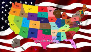 Karte der usa mit westküste überblick über alle staaten karte für jede der 50 bundesstaaten mit bezirken informationen zur hauptstadt, größten stadt, einwohner & spitzname jetzt. Staaten In Amerika Liste Mit Den Bundesstaaten Der Usa