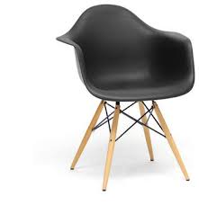 Baxton Studio Pascal Black Plastic Mid Century Modern Shell Chair Set Of 2 Midcentury Chairs Baxton Studio Chair Leather Dining Room Chairs Shell Chair