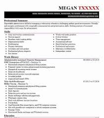 A property management client in tempe, az is in search of an awesome. Property Management Administrative Assistant Resume Example Company Name Los Angeles California